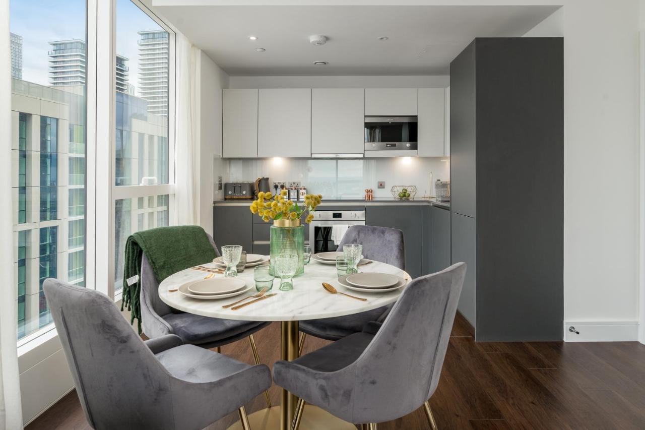 Luxurious Spacious 2Bed Suites Skyline River Views By Canary Wharf Londýn Exteriér fotografie