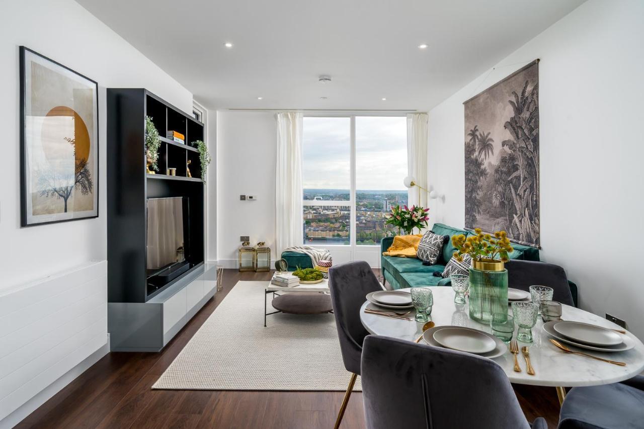 Luxurious Spacious 2Bed Suites Skyline River Views By Canary Wharf Londýn Exteriér fotografie