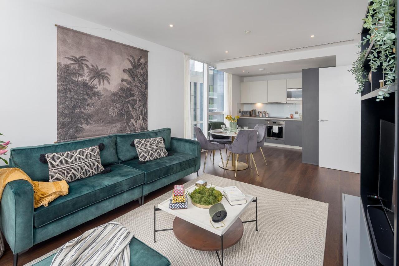 Luxurious Spacious 2Bed Suites Skyline River Views By Canary Wharf Londýn Exteriér fotografie
