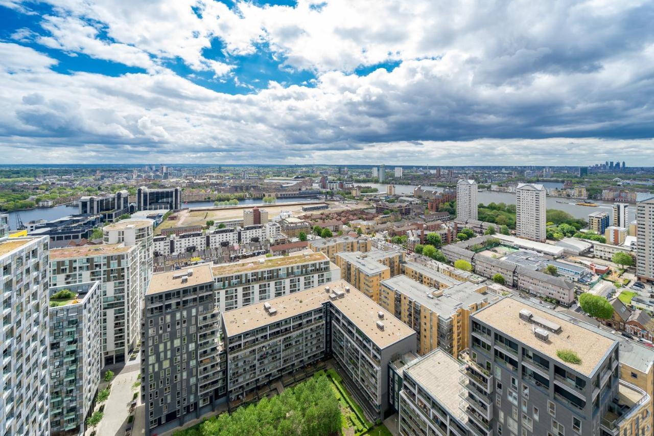 Luxurious Spacious 2Bed Suites Skyline River Views By Canary Wharf Londýn Exteriér fotografie