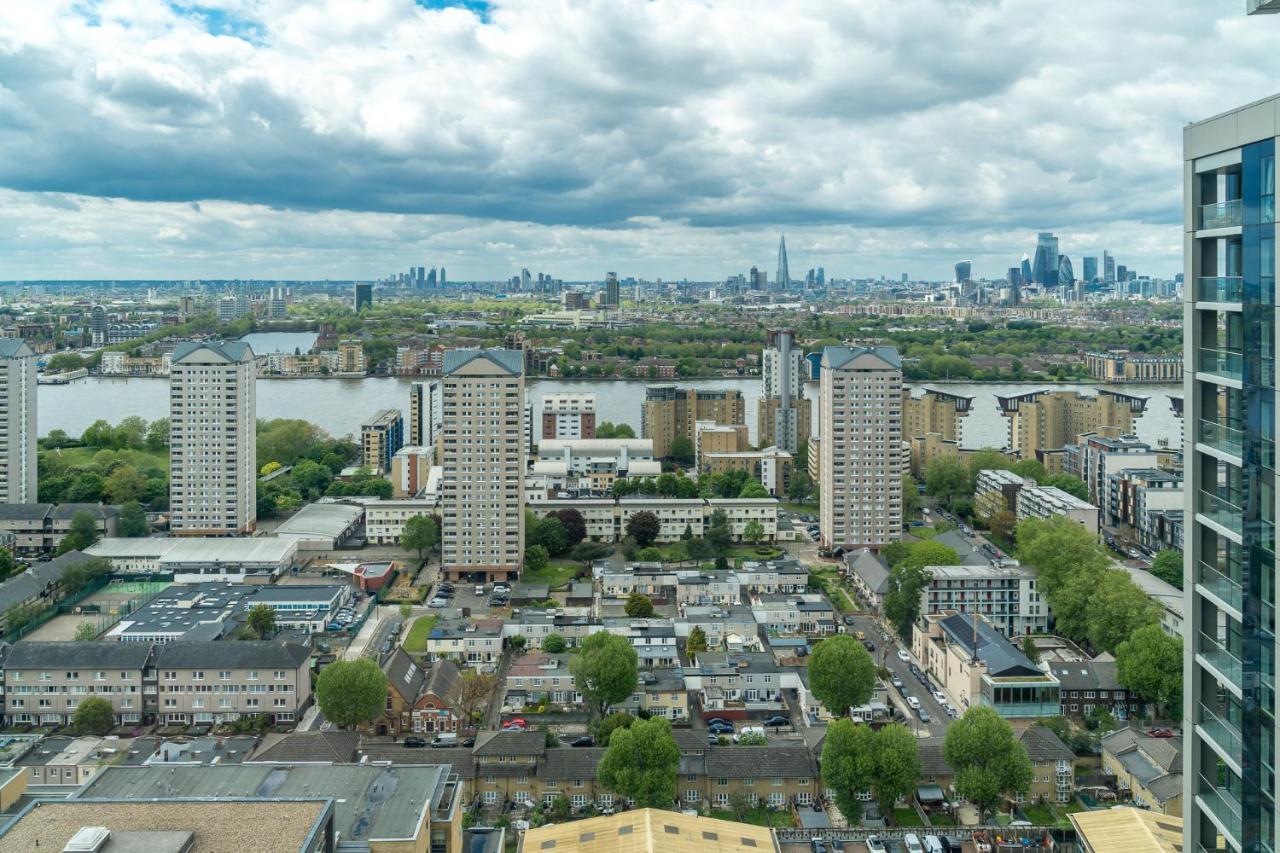 Luxurious Spacious 2Bed Suites Skyline River Views By Canary Wharf Londýn Exteriér fotografie