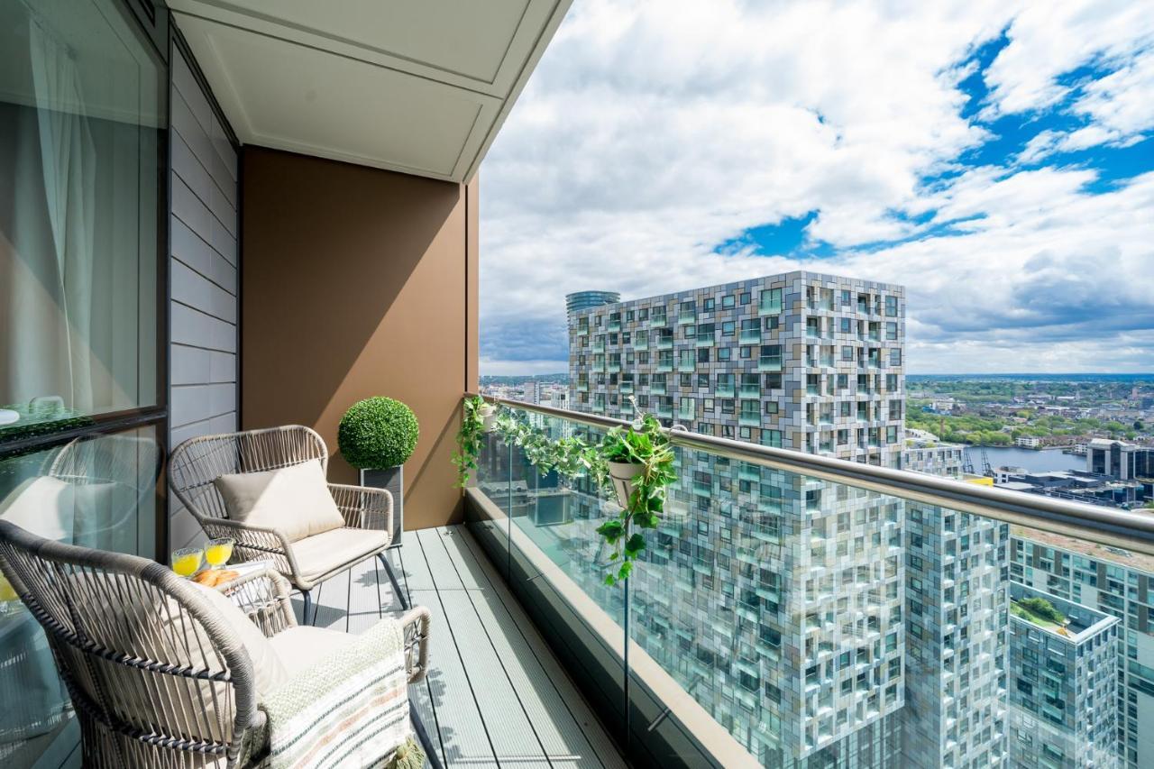 Luxurious Spacious 2Bed Suites Skyline River Views By Canary Wharf Londýn Exteriér fotografie