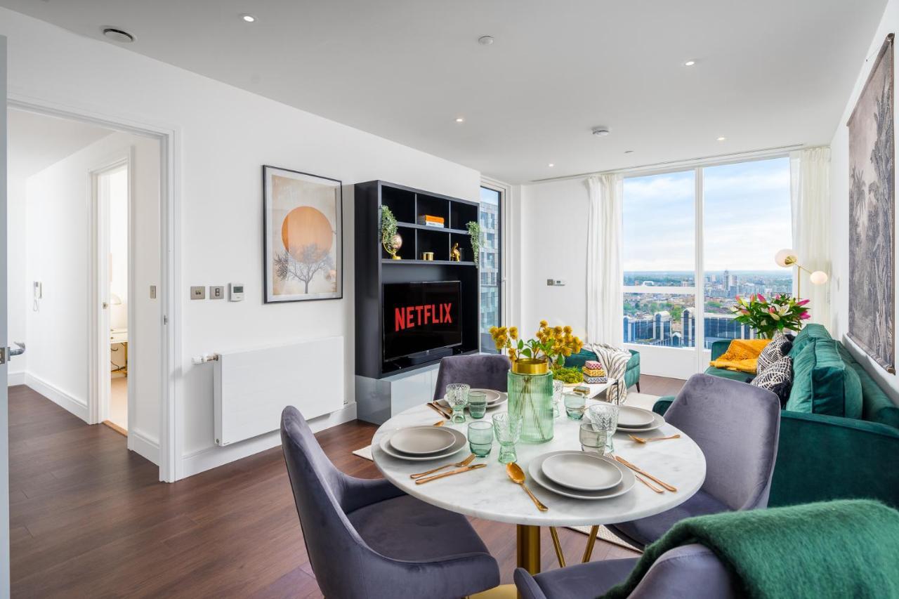 Luxurious Spacious 2Bed Suites Skyline River Views By Canary Wharf Londýn Exteriér fotografie