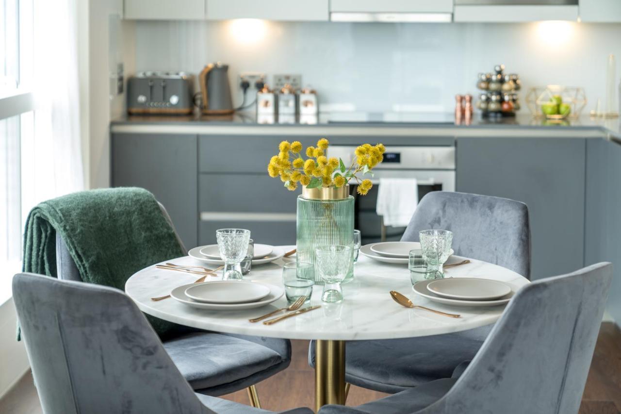Luxurious Spacious 2Bed Suites Skyline River Views By Canary Wharf Londýn Exteriér fotografie